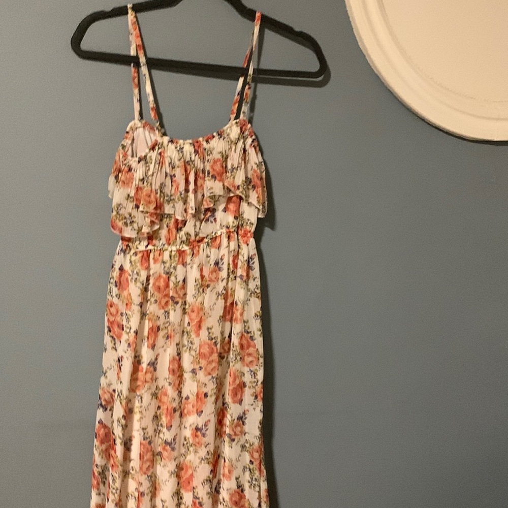 Floral print dress